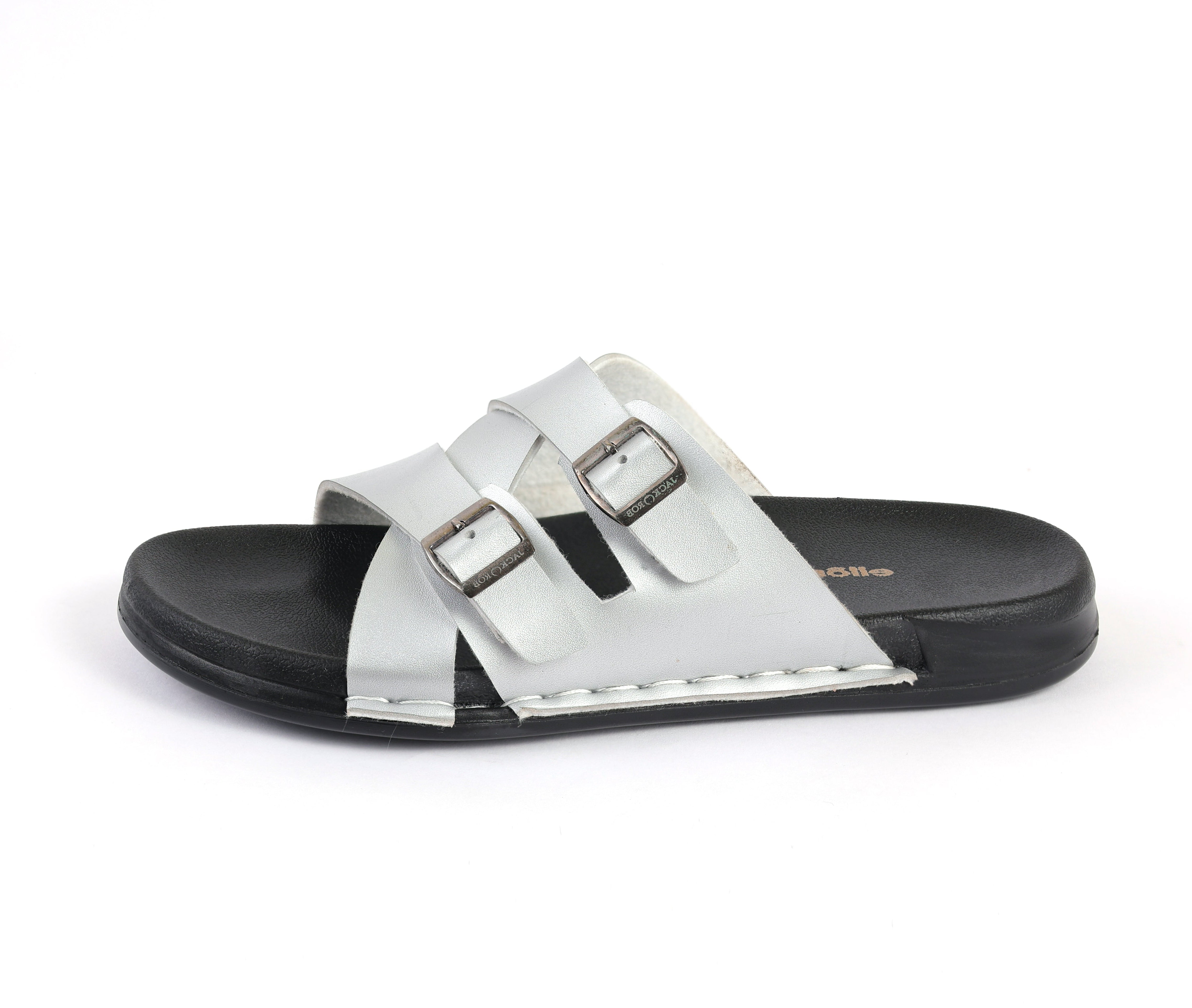 Double Buckle - White
