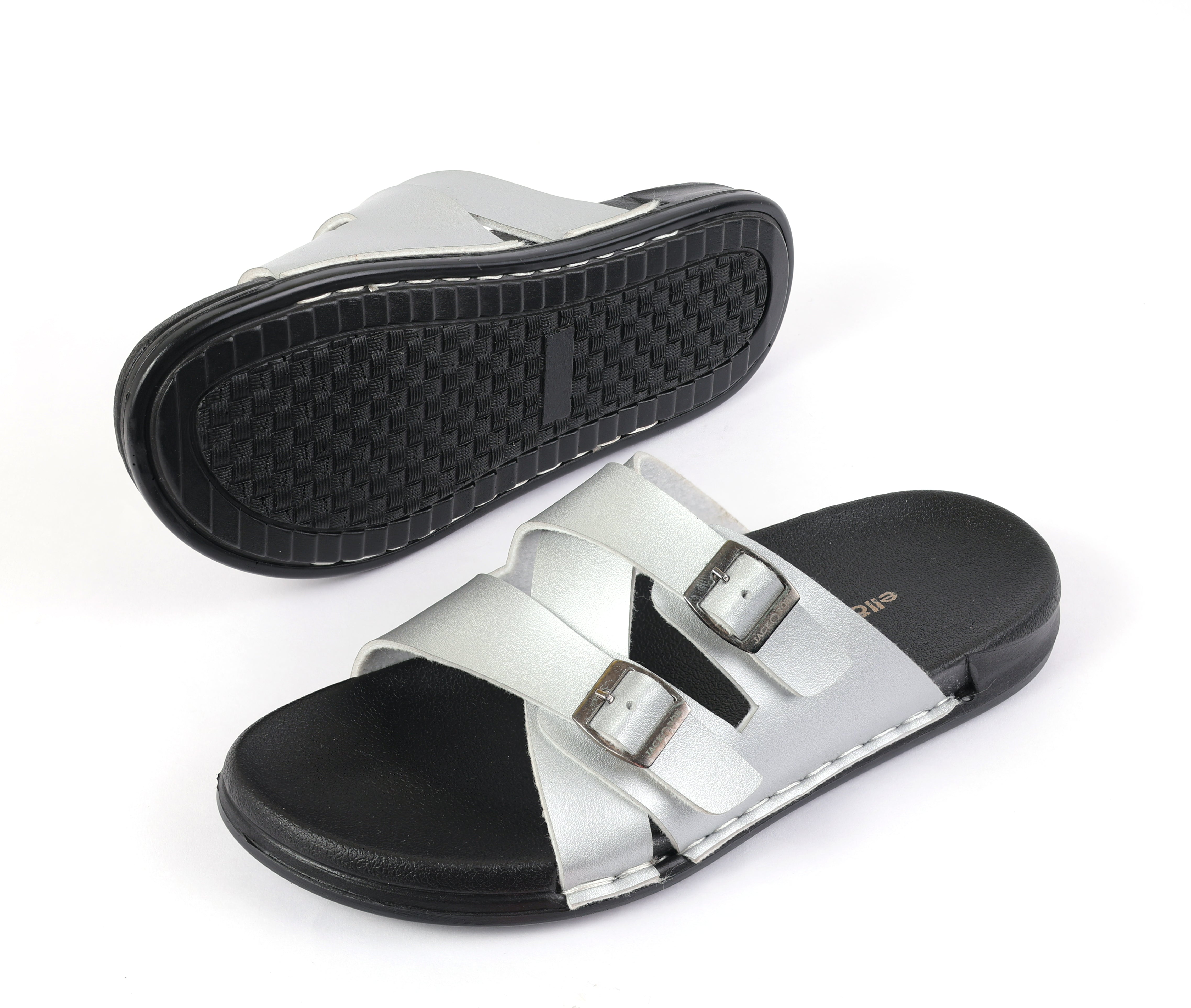 Double Buckle - White