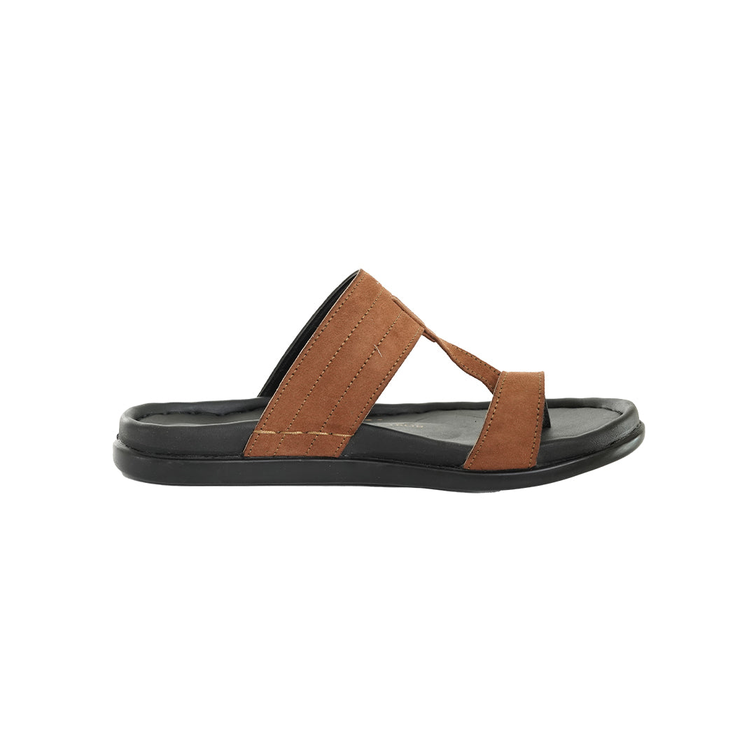 Rockport Men’s Toe Ring Slides – Brown