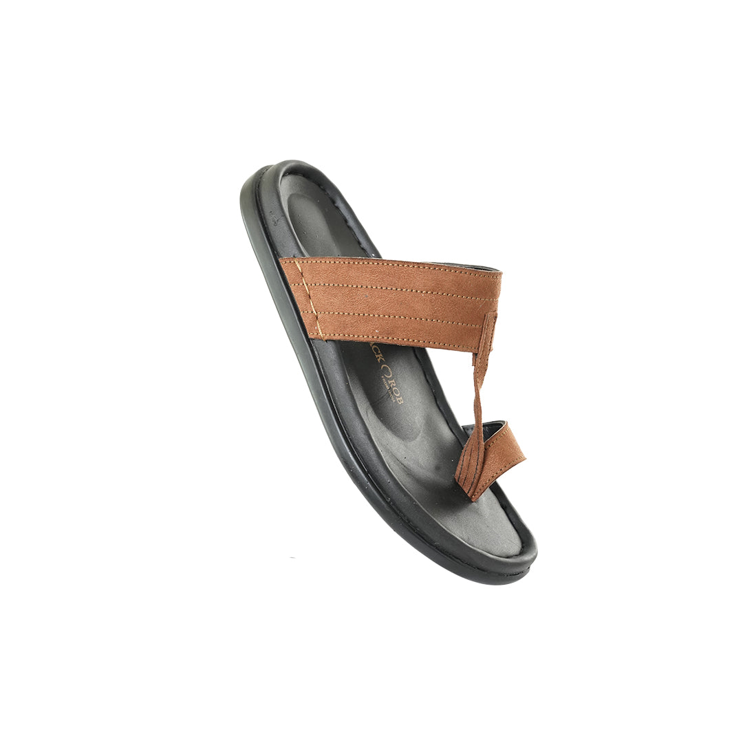 Rockport Men’s Toe Ring Slides – Brown